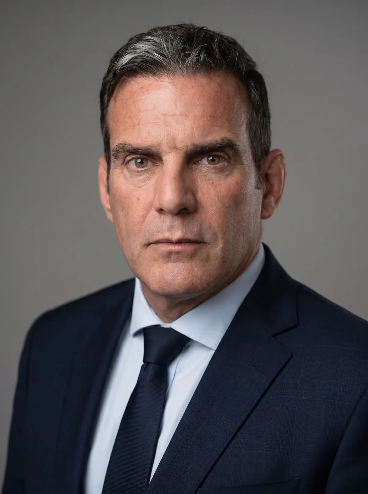 Thomas A. Sirianni, Esq., portrait in his Long Island law office